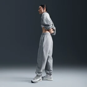 Nike Sportswear Phoenix Fleece Trainingshose lang dark grey heather/sail (Damen)
