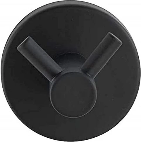 Wenko Duo Bosio Black Wandhaken schwarz matt