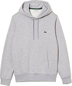 Lacoste Fleece Hoodie light heathered grey (Herren)