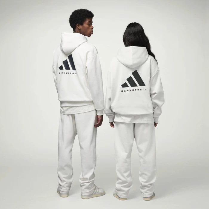 adidas Basketball Hoodie cloud white