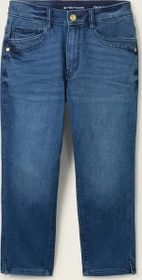 Tom Tailor Kate Caprijeans Jeans mid stone wash denim (Damen)