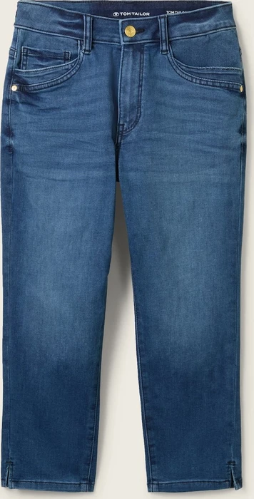 Tom Tailor Kate Caprijeans Jeans mid stone wash denim (Damen)