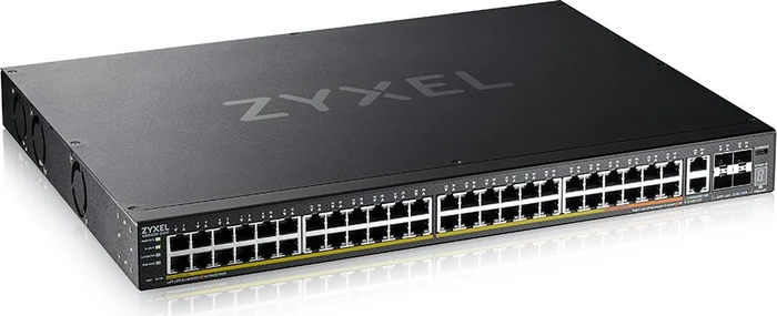 Zyxel XGS2220 Rackmount Gigabit Managed Switch, 50x RJ-45, 4x SFP+, 960W PoE++