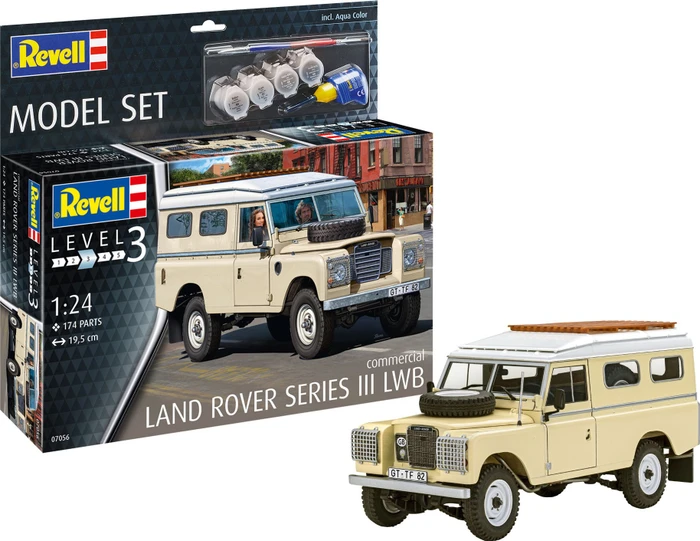 Revell Model Set Land Rover Series III LWB