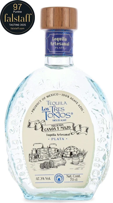 Los Tres Tonos Plata 700ml