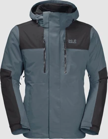 Jack Wolfskin Jasper 3in1 Funktionsjacke storm grey (Herren)