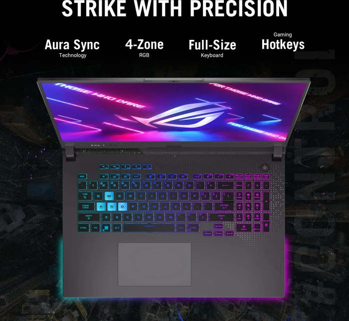 ASUS ROG Strix G17 (2023) G713PV-LL145W, Eclipse Gray, Ryzen 9 7940HX, 32GB RAM, 1TB SSD, GeForce RTX 4060, DE