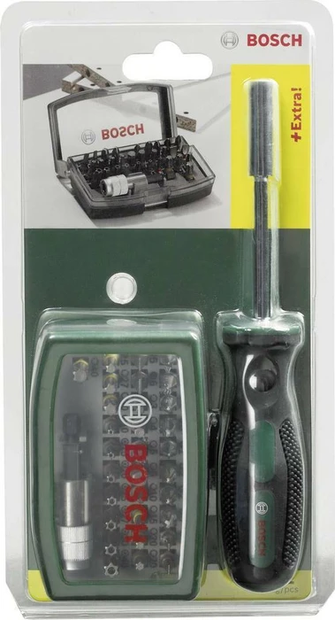 Bosch DIY Bitset inkl. Werkzeugbox, 32-tlg.