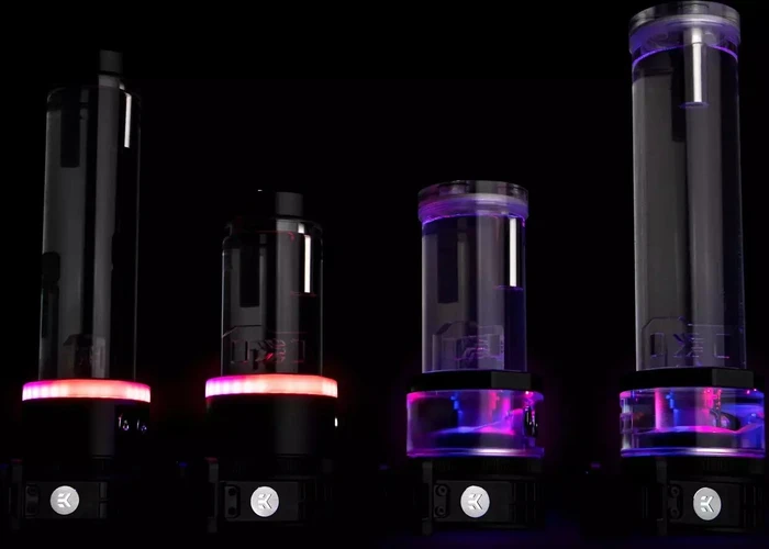 EK Water Blocks Quantum Line EK-Quantum Kinetic TBE 200 D5 PWM D-RGB, Acetal, mit Pumpe