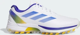 adidas Adizero ZG Spikeless Golf cloud white/lucid blue/crew yellow (Herren)