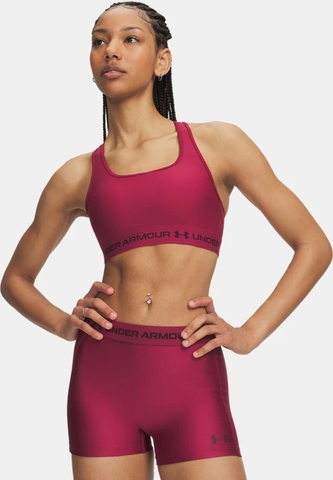 Under Armour Armour Mid Crossback Sport-BH claret/ox blood (Damen)