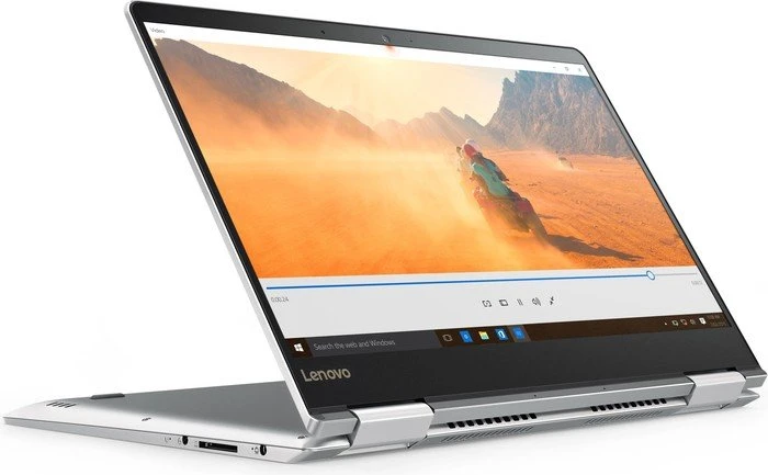Lenovo Yoga 710-14ISK, Platinum Silver, Core i7-6500U, 8GB RAM, 256GB SSD, GeForce 940MX, DE