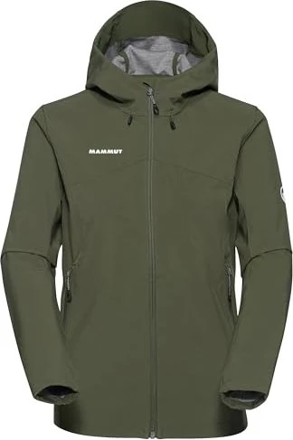 Mammut Outdoor SO Hooded Funktionsjacke dark marsh (Damen)
