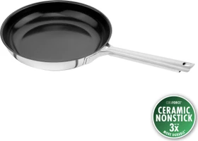 Zwilling Trueflow Bratpfanne 24cm silber/schwarz