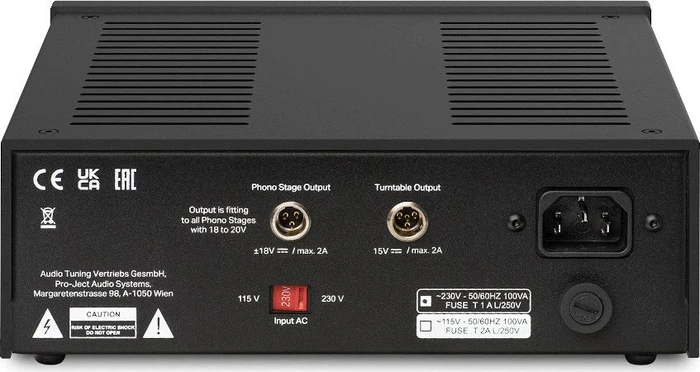 Pro-Ject Power Box RS2 Phono schwarz