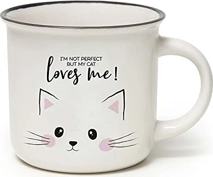 Legami Cappuccinotasse 350ml kitty