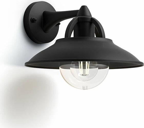 Philips myGarden Cormorant Wandleuchte schwarz