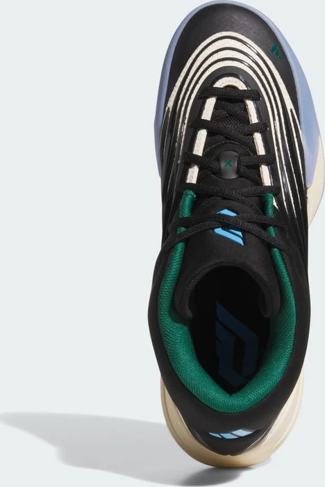 adidas Dame X core black/warm vanilla/blue burst