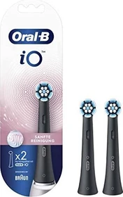 Oral-B iO Sanfte Reinigung Ersatzbürste schwarz,     2 Stück