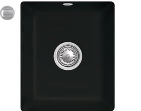 Villeroy & Boch Subway 45 XU Unterbau Becken mittig mit Ablauffernbedienung ebony
