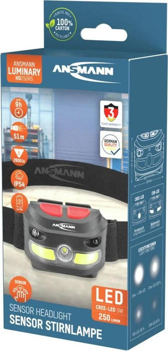 Ansmann HD250RS Stirnlampe