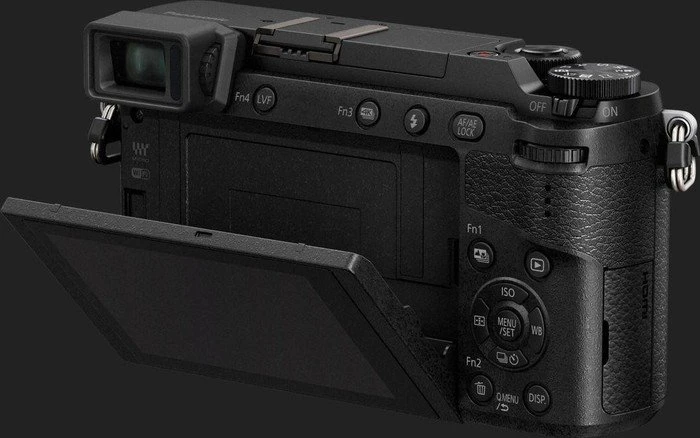 Panasonic Lumix DMC-GX80 schwarz mit Objektiv Lumix G Vario 14-42mm 3.5-5.6 II ASPH OIS