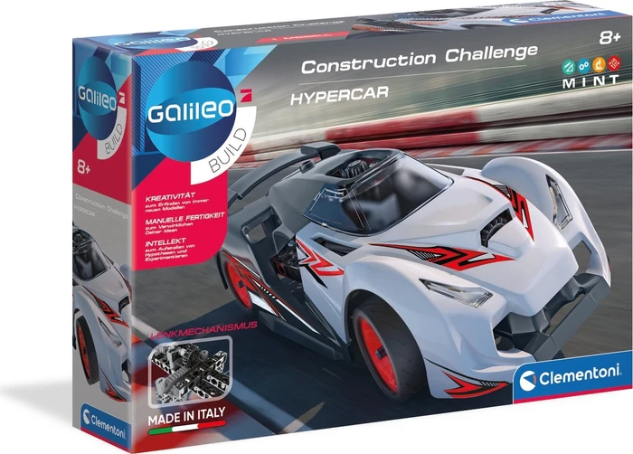 Clementoni Galileo Construction Challenge Hypercar