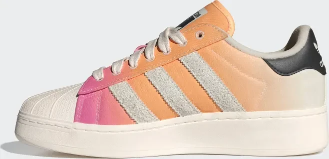 adidas Superstar XLG bliss pink/acid orange/cloud white (Herren)