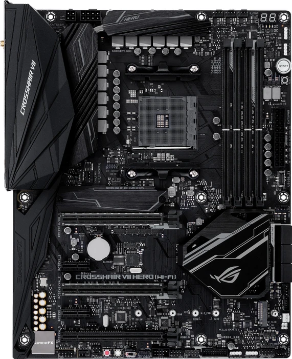 ASUS ROG Crosshair VII Hero [WI-FI] (AMD AM4)