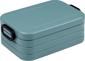 Mepal Lunchbox Take a Break Stapelbox Aufbewahrungsbehälter midi nordic green, 3-tlg.