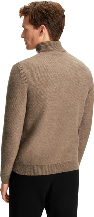 Falke Basic Apparel Rollkragen Pullover brown mel. (Herren)