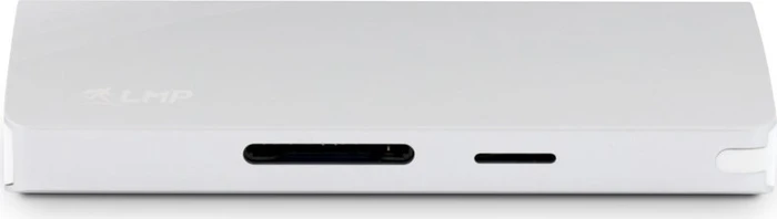 LMP USB-C Travel Dock, 9-Port, USB-C 3.0 [Stecker], silber