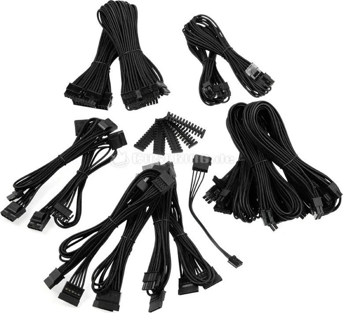 BitFenix Alchemy 2.0 BQT-SP11-Series Kabel Kit für Netzteile, schwarz