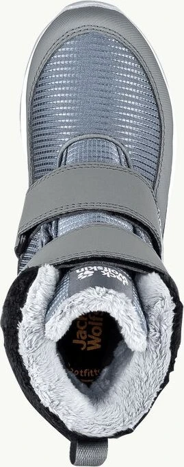 Jack Wolfskin Polar Wolf Texapore Mid VC K pebble grey/off white (Junior)