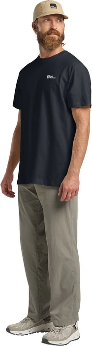 Jack Wolfskin Essential T-Shirt kurzarm dark navy/grey (Herren)