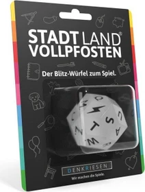 Stadt Land Vollpfosten - Der Blitz-Würfel zum Spiel (Erweiterung)