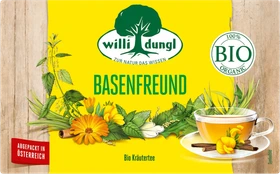 Willi Dungl Basenfreund Bio Tee Beutel, 20 Stück