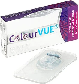 Colourvue Big Eyes Farblinse Awesome Black, 2 Stück