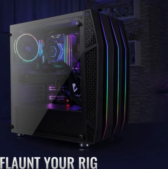 AeroCool Klaw, Glasfenster