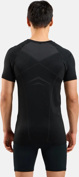 Odlo Performance Light Funktionsshirt kurzarm black/odlo graphite grey (Herren)