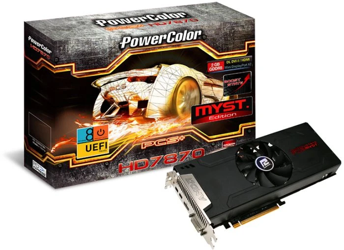 PowerColor Radeon HD 7870 XT Myst. Edition, 2GB GDDR5, DVI, HDMI, 2x mDP