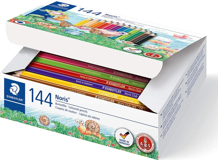Staedtler Noris 144 Buntstift sortiert, 144er-Set