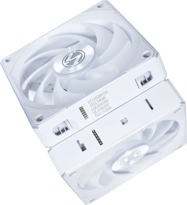 Lian Li Uni Fan CL Wireless, weiß, LED-Steuerung, 120mm, 3er-Pack