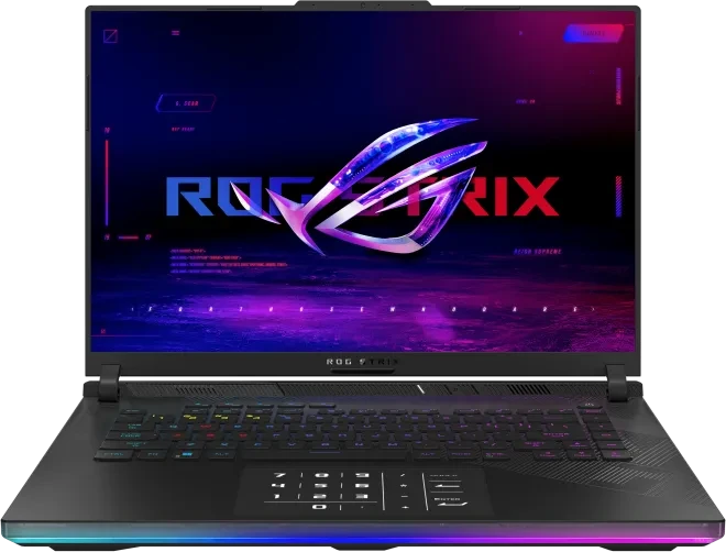 ASUS ROG Strix Scar 16 (2024) G634JYR-RA029W, Off Black, Core i9-14900HX, 32GB RAM, 1TB SSD, GeForce RTX 4090, DE