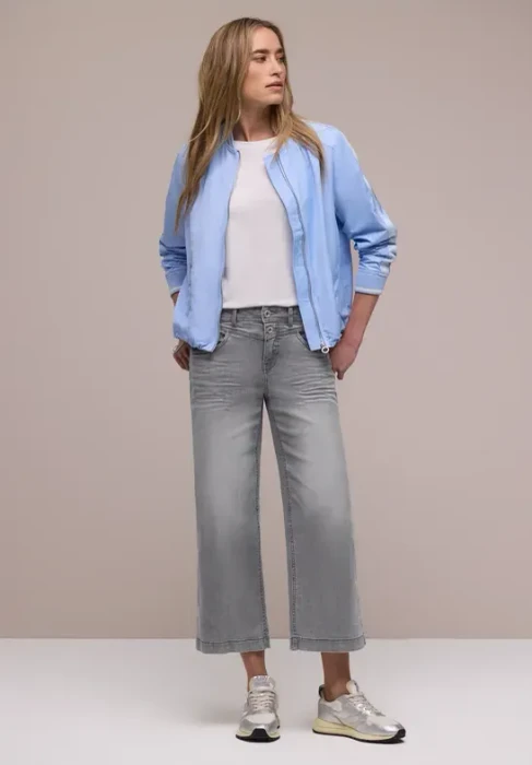 Street One Emee Jeans light grey wash (Damen)