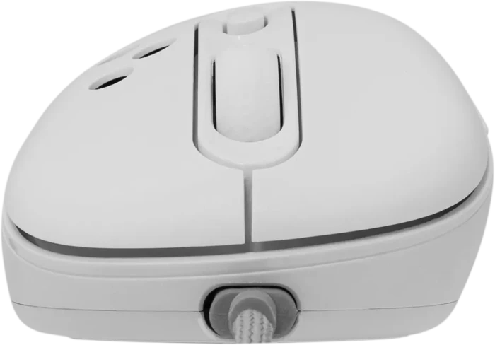 White Shark Azrael White Gaming Mouse, weiß, USB