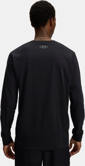 Under Armour Sportstyle Left Chest Funktionsshirt langarm black/pitch gray (Herren)