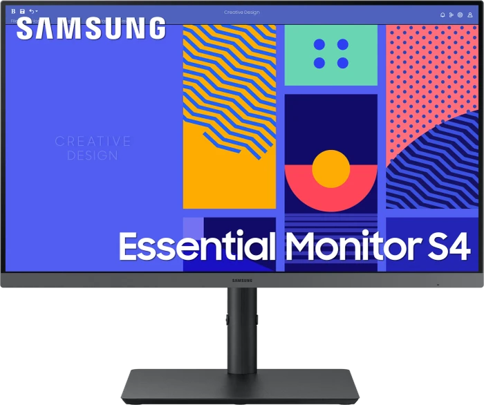 Samsung Essential Monitor S4 S43GC, 24"