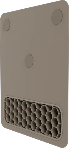 Fellowes Breyta XL Mausepad mit Handgelenkauflage, 280x210mm, beige