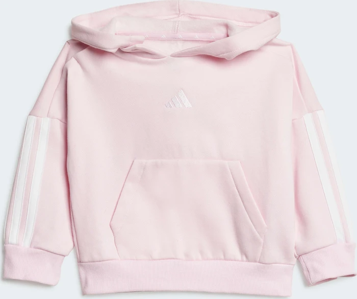 adidas Essentials Trainingsanzug clear pink/white (Junior)